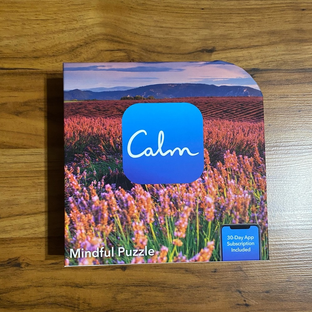 Spin Master Calm 300 Piece Mindful Puzzle With Poster Bag 30 Day App Subscrip.